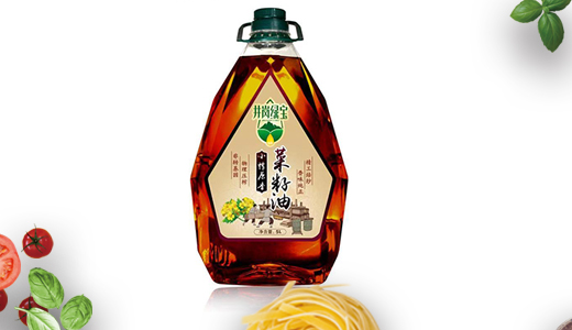 井岡綠寶濃香菜籽油5L