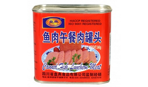 魚肉午餐罐頭340克-盤典