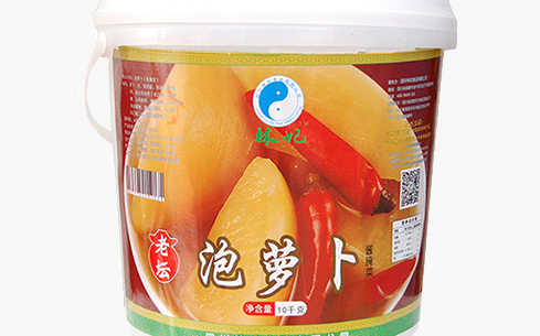 林妃老壇泡蘿卜醬腌菜10kg